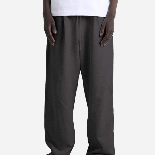 Unisex Garment-Dyed Pleated Fleece Pants Miniaturansicht
