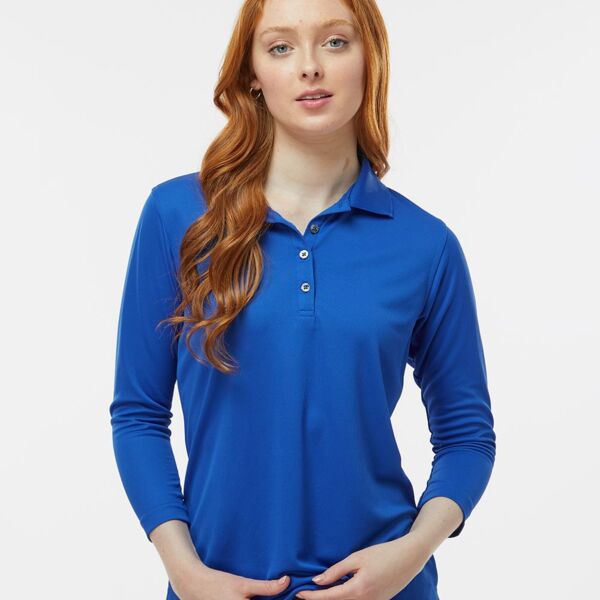 PRG LDY MINI MESH L/S POLO Miniaturansicht