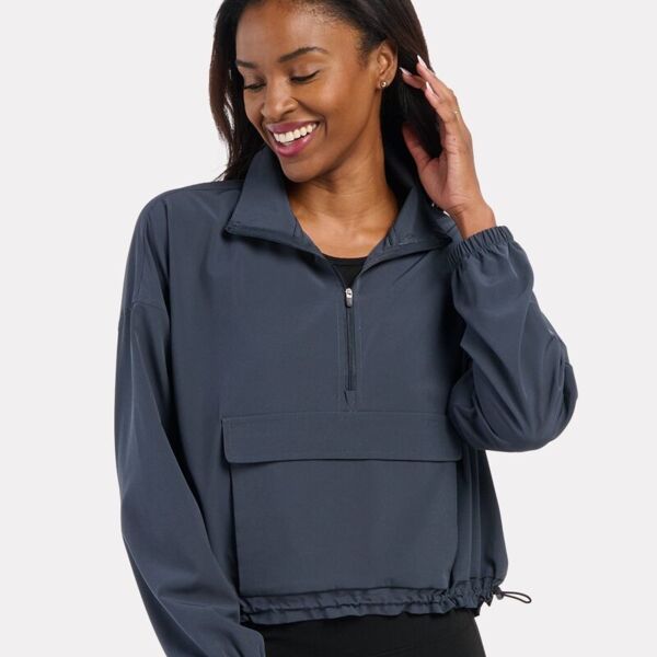 Women's Stretch Woven Quarter-Zip Pullover Miniaturansicht