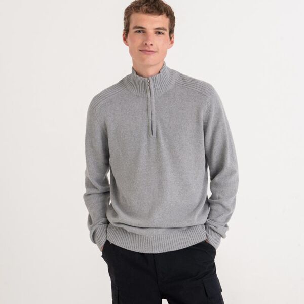 WAKHAN 1/4 ZIP REGEN SWEATER Miniaturansicht