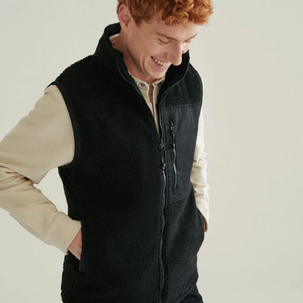 RECYCLED SHERPA GILET Miniaturansicht