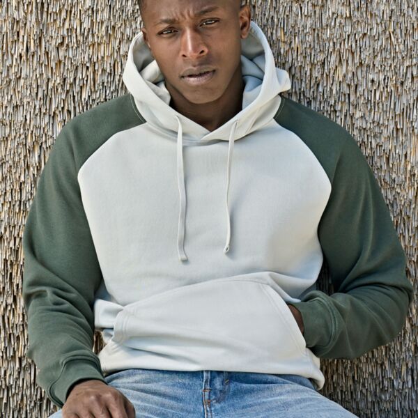 Unlabeled Two-Tone Hooded Sweatshirt Miniaturansicht