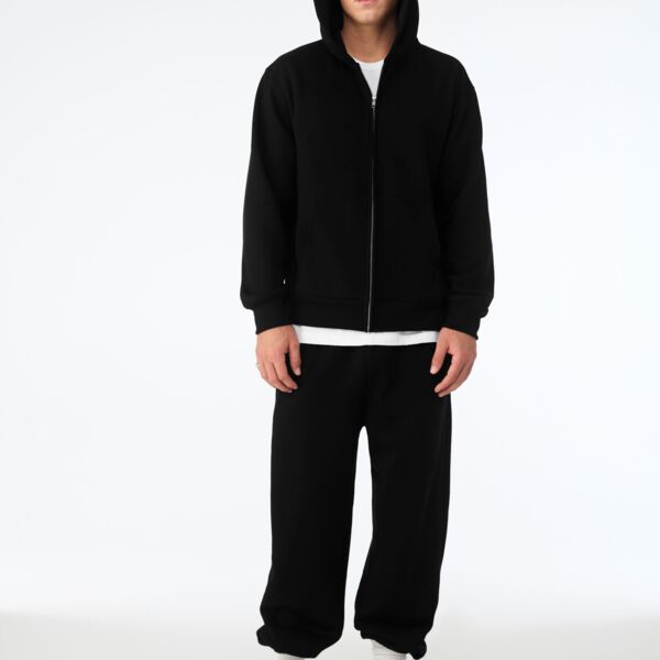 Unisex Heavy Full Zip Hoodie Miniaturansicht