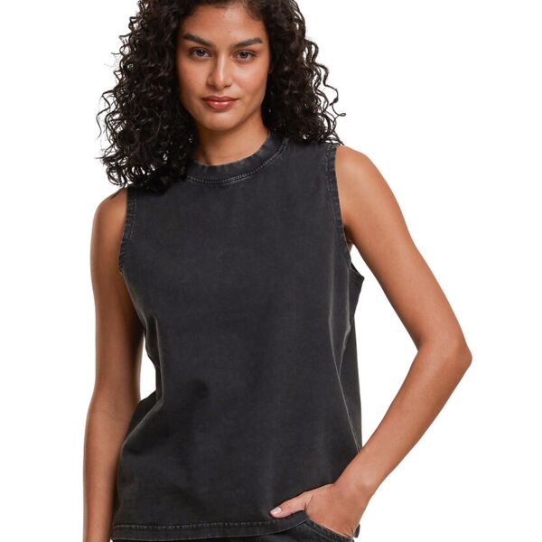 Women’s vintage washed sleeveless tee Miniaturansicht