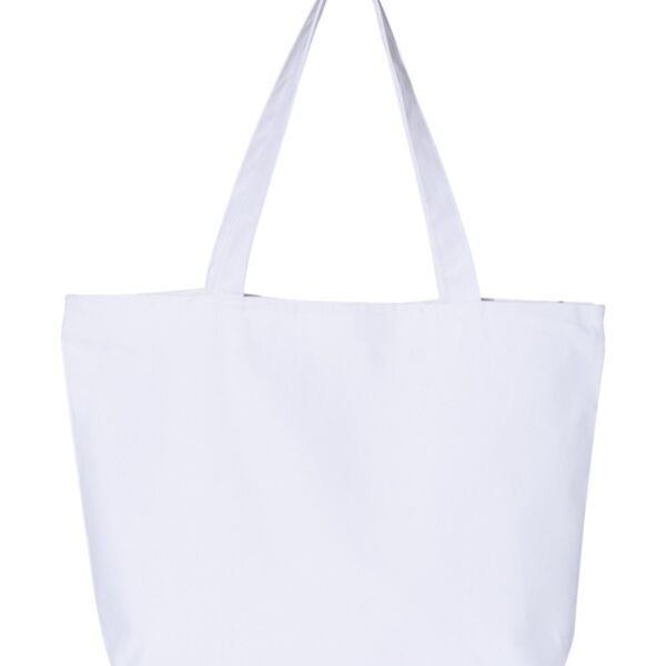 PVT LB HVY CANVAS ZIPPR TOTE Miniaturansicht