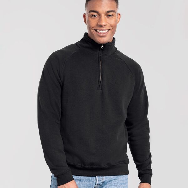 Iconic premium zip-neck sweat Miniaturansicht