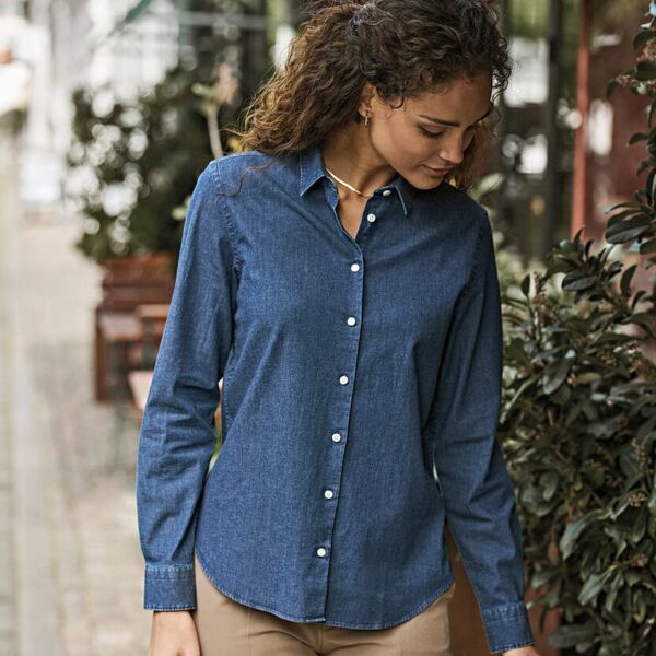 Women’s denim shirt (4005) Miniaturansicht