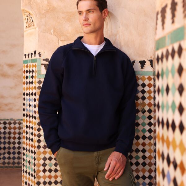 Iconic Premium Zip Neck Sweat Miniaturansicht