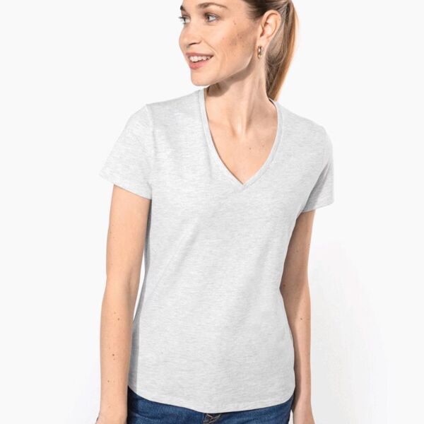 LADIES S/S V NECK T SHIRT Miniaturansicht