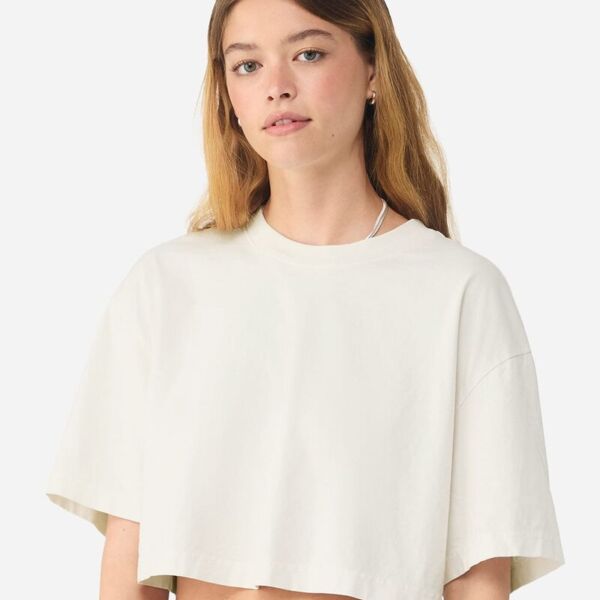 Women's Garment-Dyed Cropped Tee Miniaturansicht