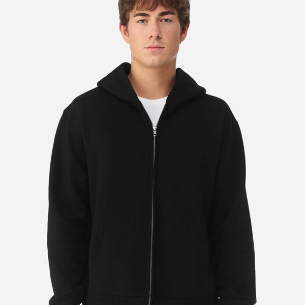 Unisex 10 oz Full-Zip Hoodie Sweatshirt Miniaturansicht