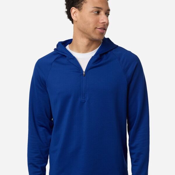 Men's Qualify Quarter-Zip Hooded Pullover Miniaturansicht