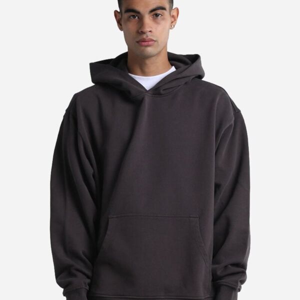 Unisex Max Heavy Fleece Garment-Dyed Hooded Sweatshirt Miniaturansicht