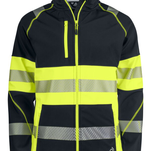 6443 Softshell Jacket EN ISO 20471 Class 1 Miniaturansicht