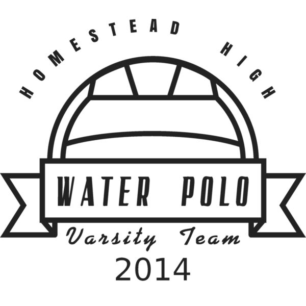 Water Polo Template DNT001 BW Miniaturansicht