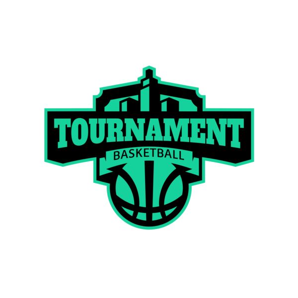 Tournament Basketball logo template Miniaturansicht