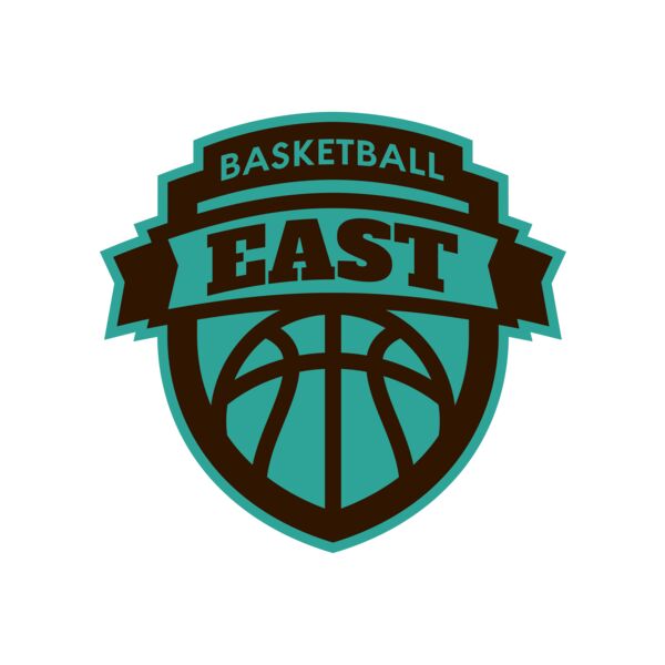 East Basketball logo template Miniaturansicht