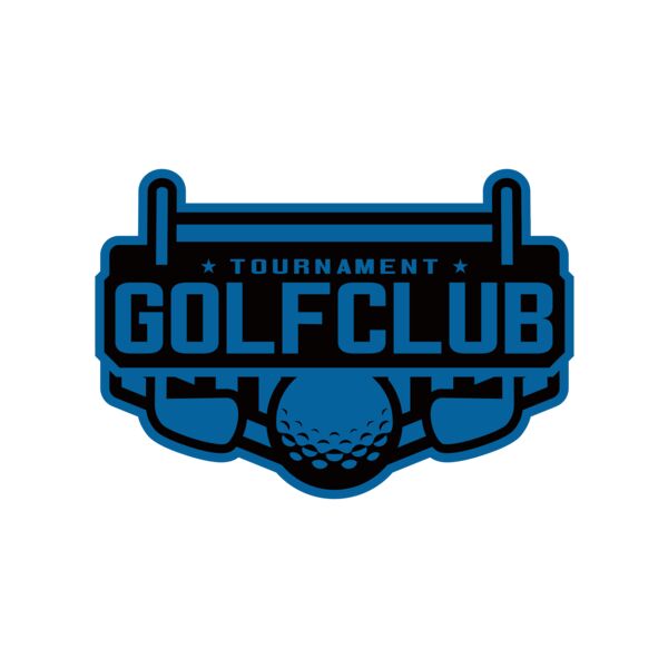 Golf club Tournament logo template Miniaturansicht