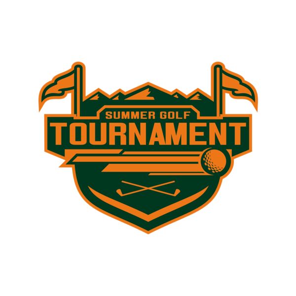 Tournament Summer golf logo template	02 Miniaturansicht