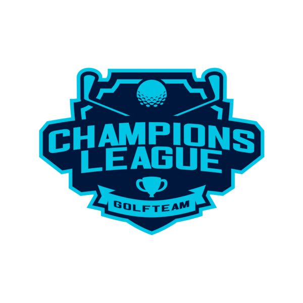 Champions League Golf Team logo template Miniaturansicht