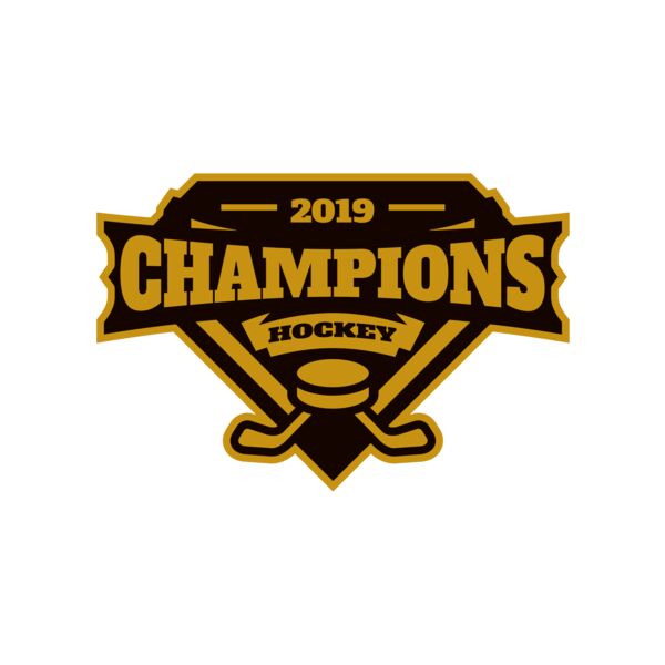 Champions Hockey logo template Miniaturansicht