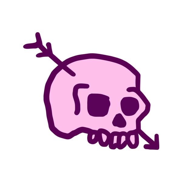 Elements Skulls logo template 63 Miniaturansicht