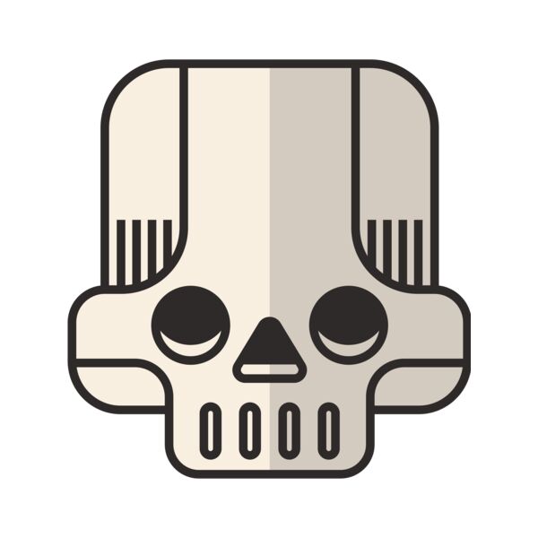 Elements Skulls logo template 74 Miniaturansicht