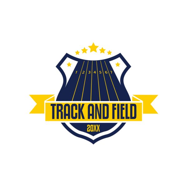 Track & Field Team Logo 06 Miniaturansicht