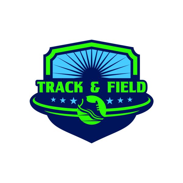 Track & Field Team Logo 12 Miniaturansicht