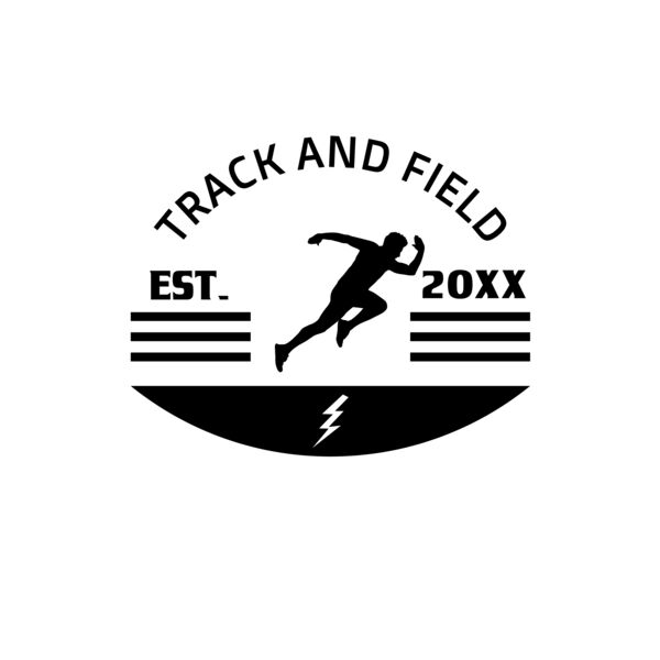 Track & Field Team Logo 16 Miniaturansicht