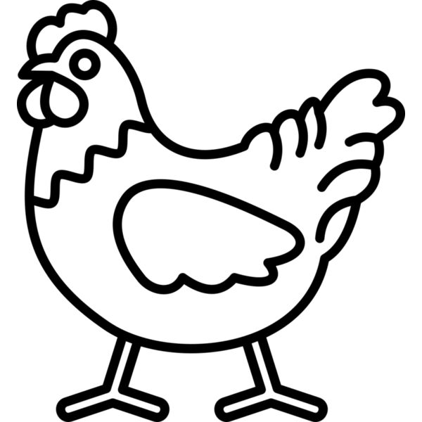 Hen   Clipart 1 Miniaturansicht