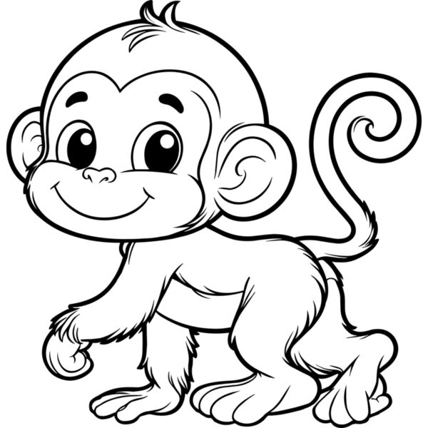 Monkey   Clipart 1 Miniaturansicht