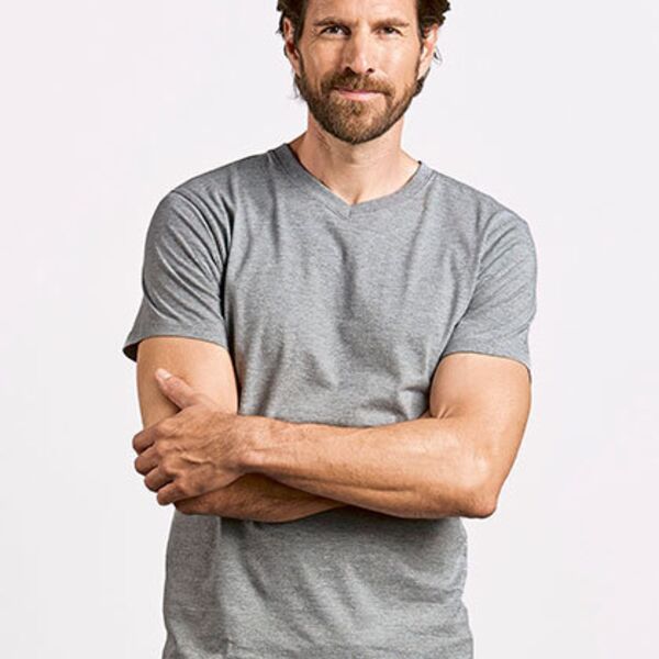 Männer Premium T-Shirt mit V-Ausschnitt E3025 Miniaturansicht