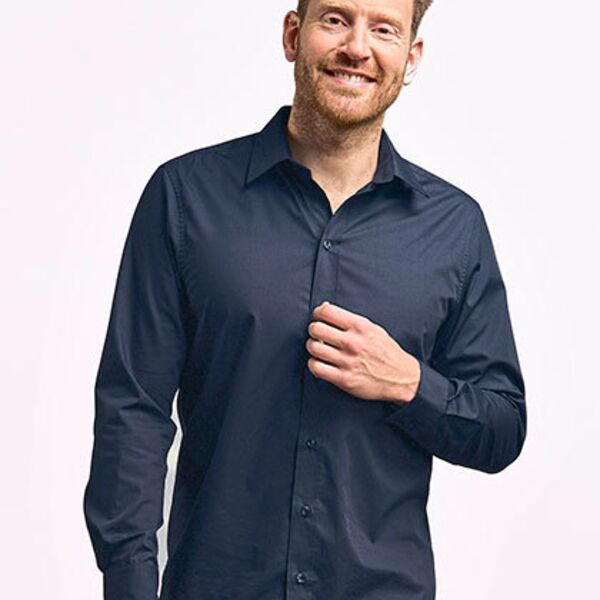  Männer Langarm Hemd  E6310 Miniaturansicht