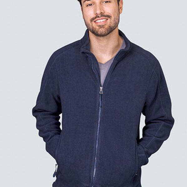 Männer Full- Zip Fleece Jacke HRM1201 Miniaturansicht