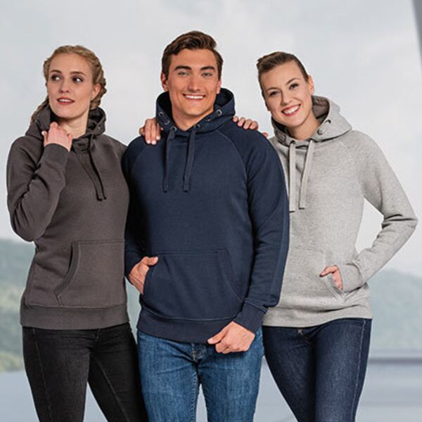 Unisex Premium Raglan Kapuzenpullover HRM903 Miniaturansicht