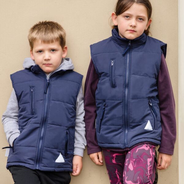  Kinder Steppweste Bodywarmer RT88J Miniaturansicht