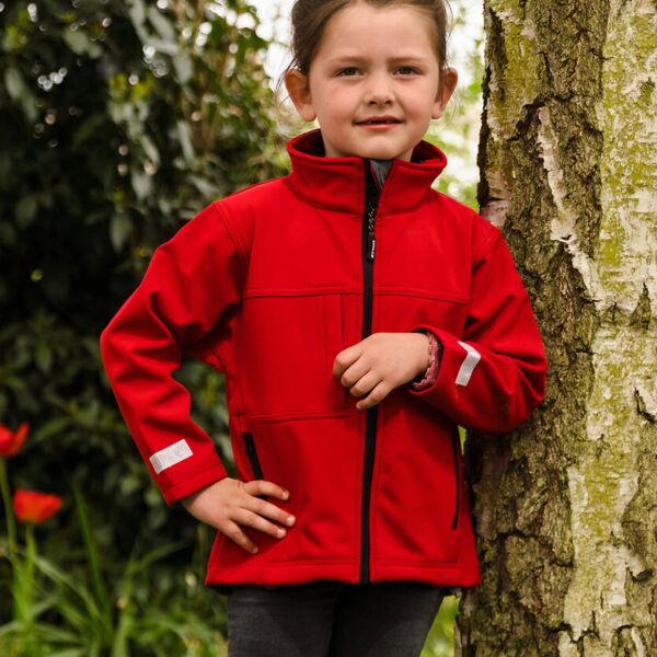 Klassische Soft Shell Kinder-Jacke RT121Y Miniaturansicht