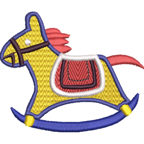 Pferd 100 x 85 mm Miniaturansicht