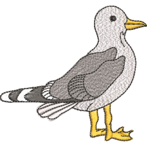 Möwe 100 x 90 mm Miniaturansicht