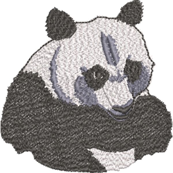 Pandabär 86 x 86 mm Miniaturansicht