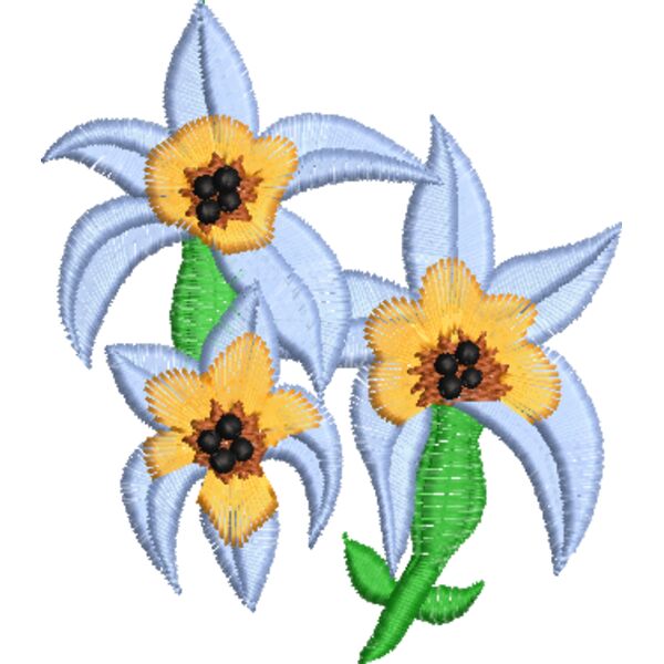 Blume 90 x 100 mm Miniaturansicht