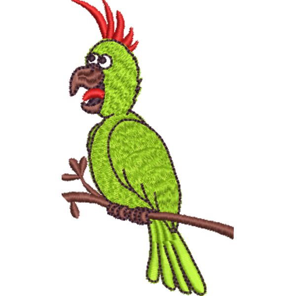 Papagei 60 x 100 mm Miniaturansicht