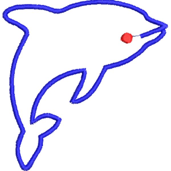 Delfin 100 x 100 mm Miniaturansicht