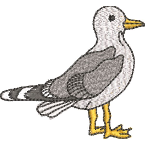 Möwe 70 x 65 mm Miniaturansicht