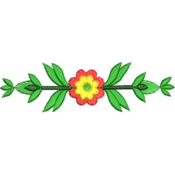 Blume 150 x 40 mm Miniaturansicht