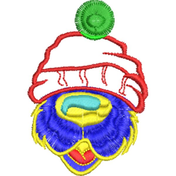 Bär mit Mütze 57 x 84 Miniaturansicht