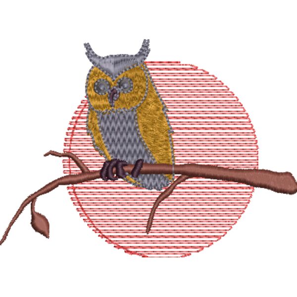 Eule 110 x 80 mm Miniaturansicht