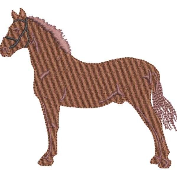 Pferd 100 x 90 mm Miniaturansicht