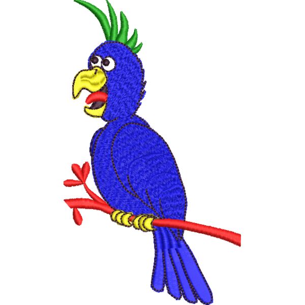 Papagei 90 x 150 mm Miniaturansicht